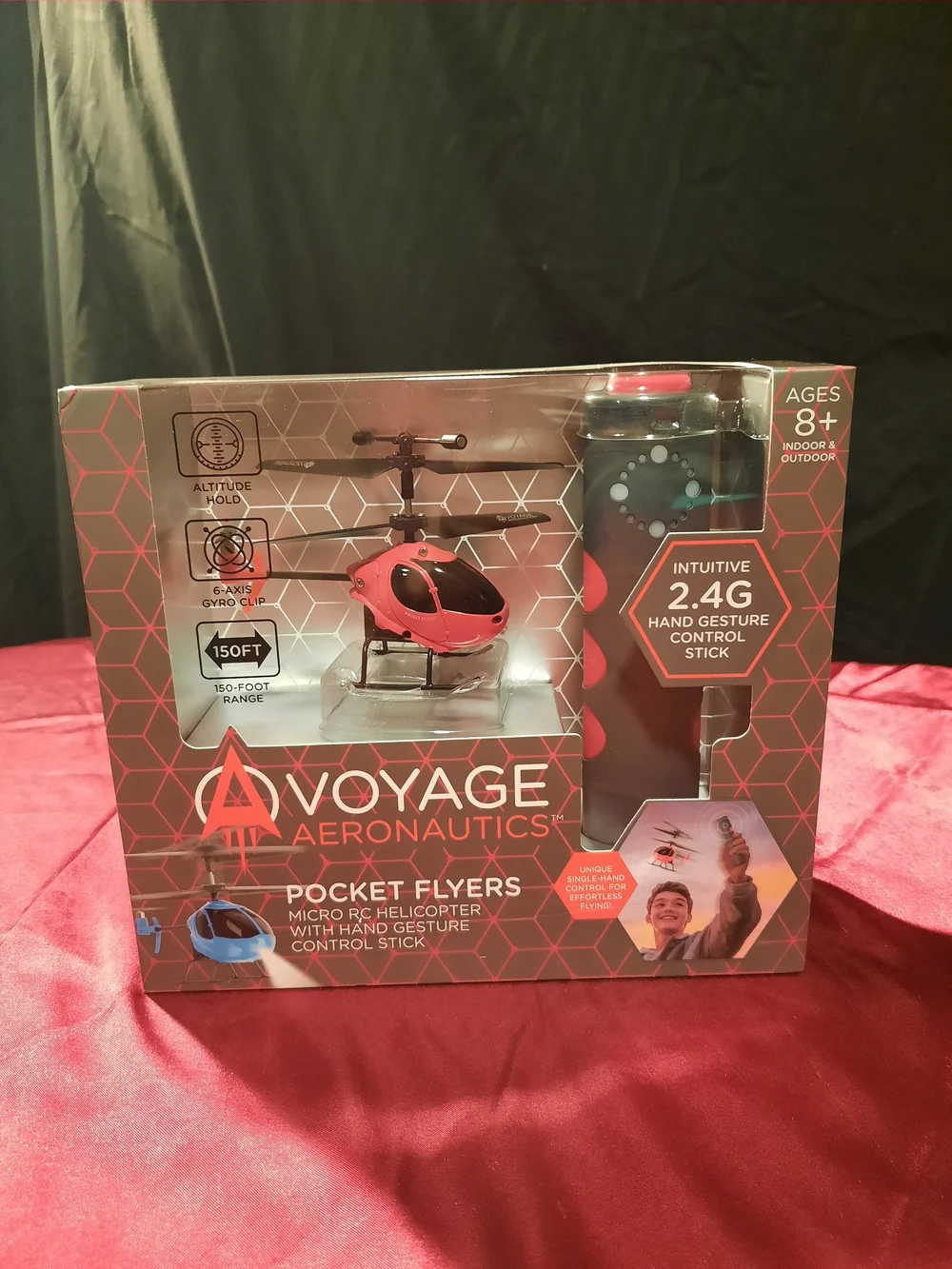Voyage Aeronautics Pocket Flyers Micro RC Helicopter 2.4G Indoor Outdoor Use